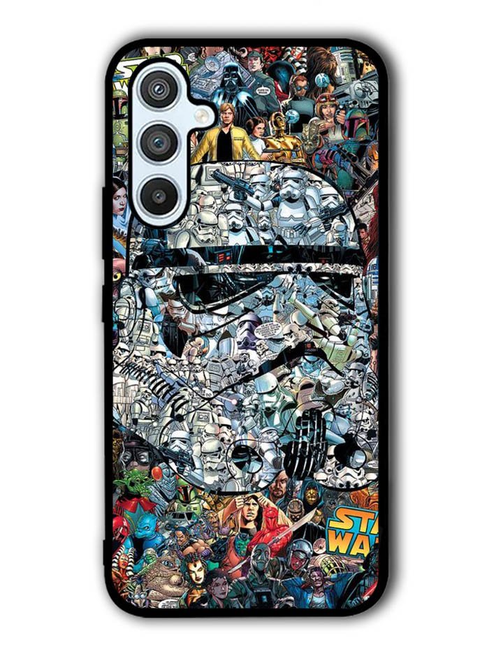 Pattern Darth Vader Star Wars Samsung Galaxy A14 5G Case QC7977