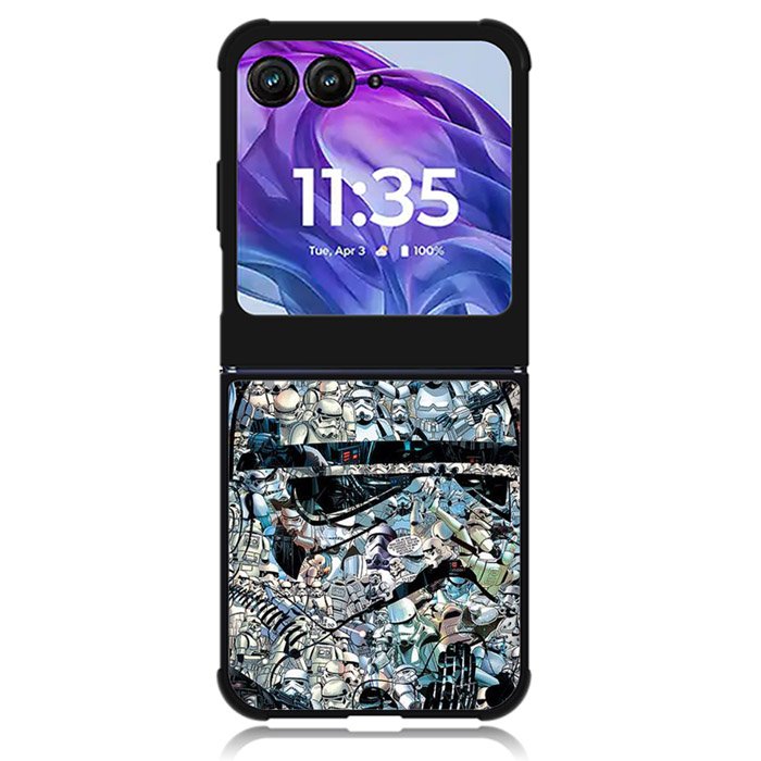 Pattern Darth Vader Star Wars Motorola Moto Razr Plus 2024 , Moto Razr+ 2024 Case OV7977