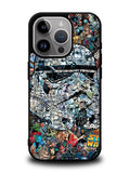 Pattern Darth Vader Star Wars iPhone 16 Pro Max Case QC7977