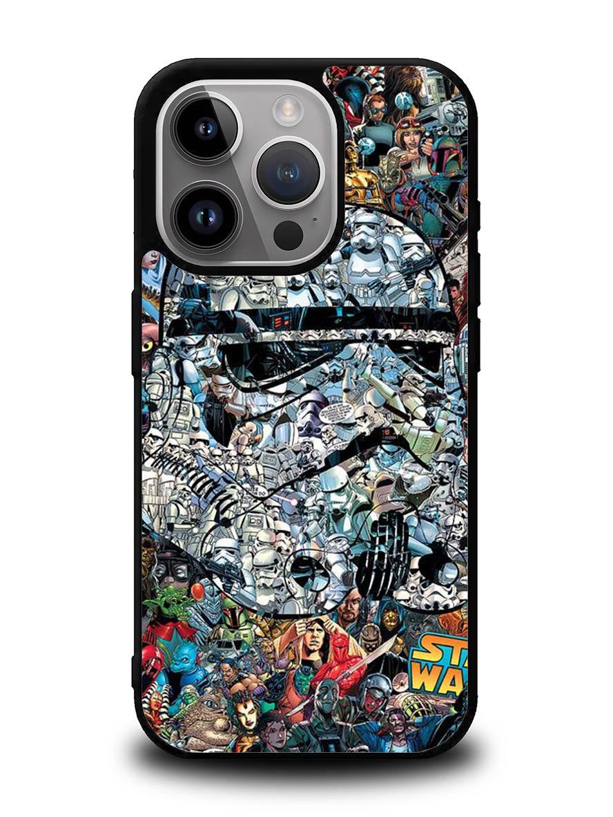 Pattern Darth Vader Star Wars iPhone 16 Pro Case OV7977