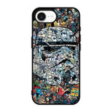 Pattern Darth Vader Star Wars iPhone 17e Case QC7977
