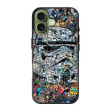 Pattern Darth Vader Star Wars iPhone 17 Case QC7977