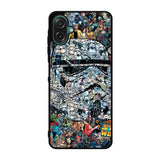 Pattern Darth Vader Star Wars Samsung Galaxy A07 Case QC7977