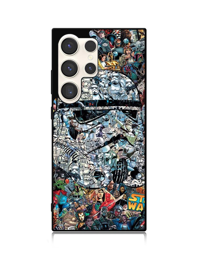 Pattern Darth Vader Star Wars Samsung Galaxy S25 Ultra 5G Case QC7977