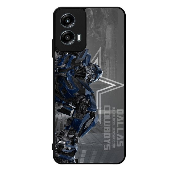Transformer Cowboy Dallas Motorola Moto G Play 2024 Case OV7766