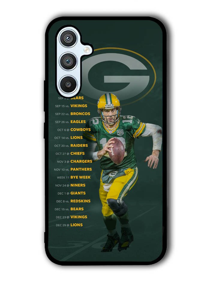 Team Green Bay Packers Samsung Galaxy A14 5G Case QC7824