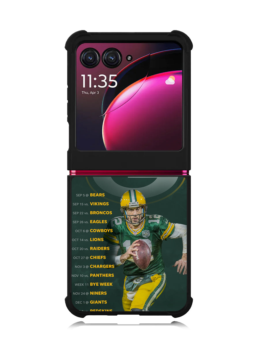 Team Green Bay Packers Motorola Moto Razr Plus 2023 , Moto Razr+ 2023 Case OV7824
