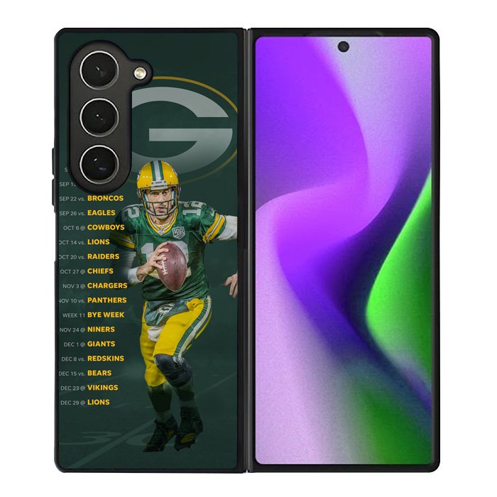 Team Green Bay Packers Samsung Galaxy Z Fold 6 5G 2024 Case OV7824