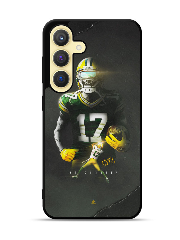 Davante Adams Packers Samsung Galaxy S25 5G Case OV8441