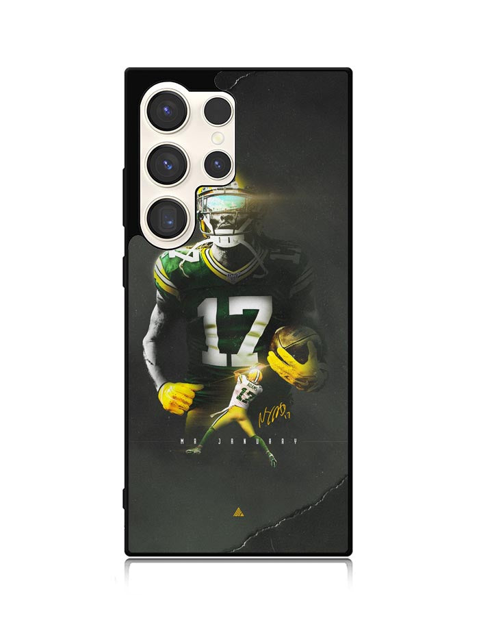 Davante Adams Packers Samsung Galaxy S25 Ultra 5G Case QC8441