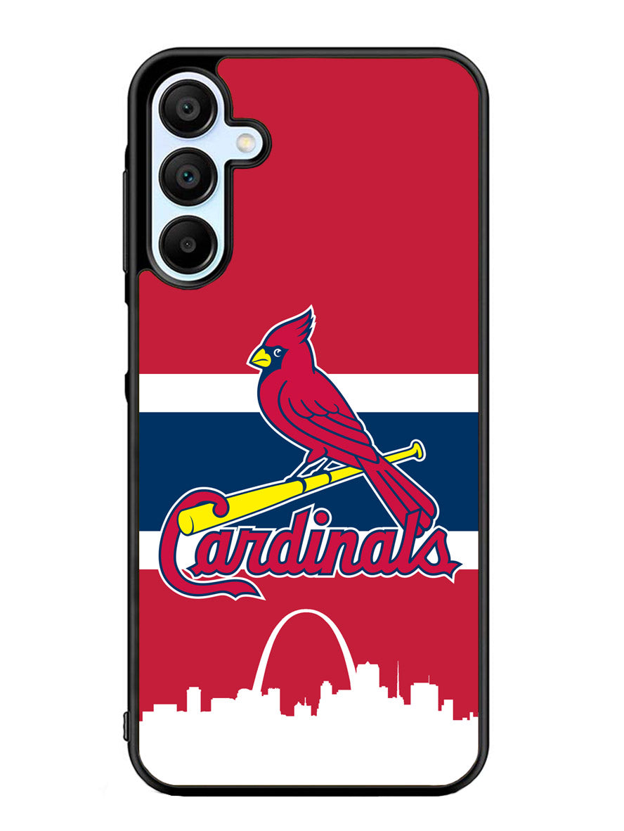 St Louis Cardinal City Samsung Galaxy A25 5G Case