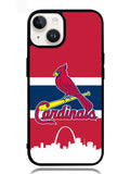 St Louis Cardinal City iPhone 14 Case OV9212
