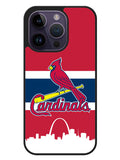St Louis Cardinal City iPhone 14 Pro Case