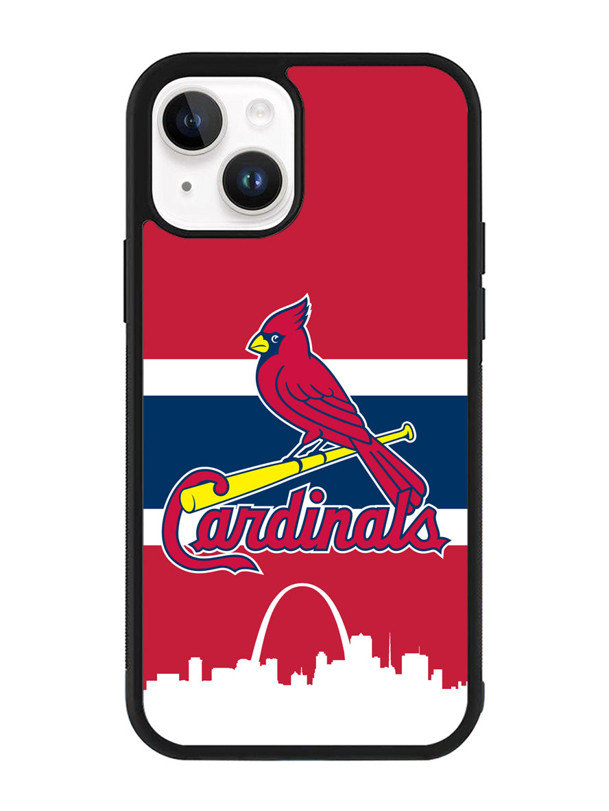 St Louis Cardinal City iPhone 15 Case OV9212