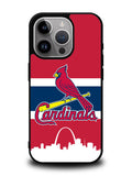 St Louis Cardinal City iPhone 15 Pro Case