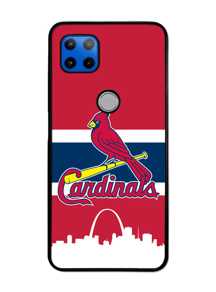 St Louis Cardinal City Motorola Moto G 5G Case , Moto One 5G Ace Case
