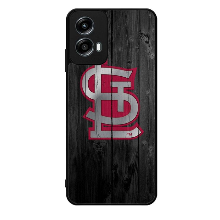 Wood Luois Cardinals Motorola Moto G Play 2024 Case OV9204