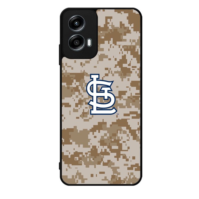 Brown Louis Cardinals Motorola Moto G Play 2024 Case OV9227