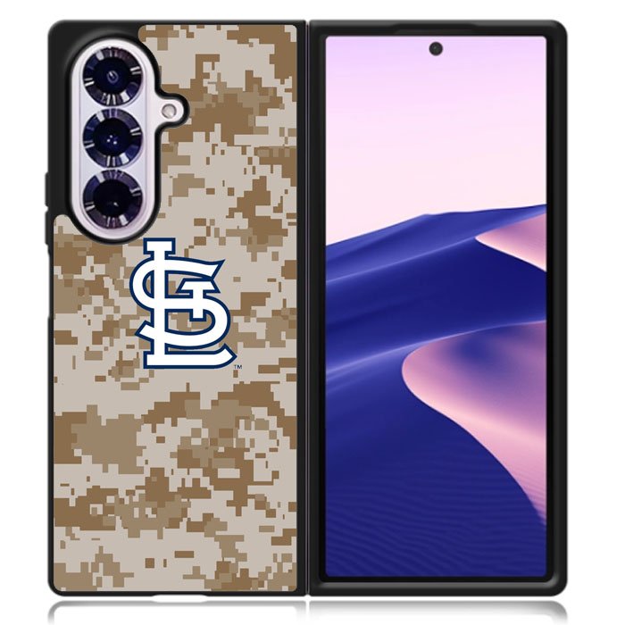 Brown Louis Cardinals Samsung Galaxy Z Fold 7 Case OV9227