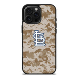 Brown Louis Cardinals iPhone 16 Pro Max Case OV9227