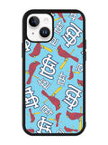 Pattern ST Louis Cardinals iPhone 14 Case QC9214