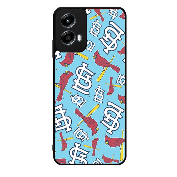 Pattern ST Louis Cardinals Motorola Moto G Play 2024 Case OV9214