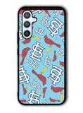 Pattern ST Louis Cardinals Samsung Galaxy A14 5G Case QC9214