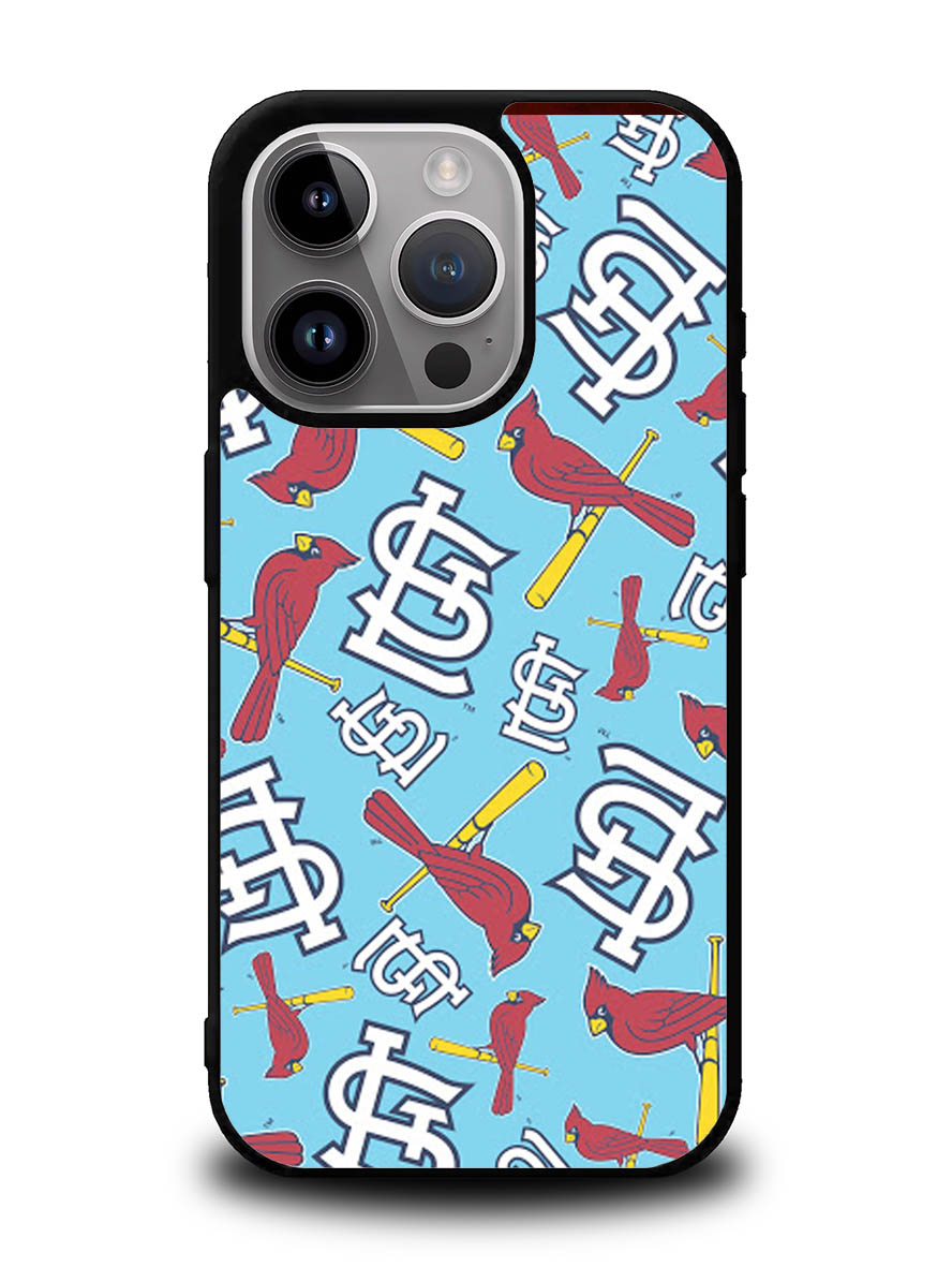 Pattern ST Louis Cardinals iPhone 16 Pro Max Case QC9214