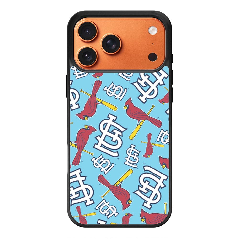 Pattern ST Louis Cardinals iPhone 17 Pro Case QC9214