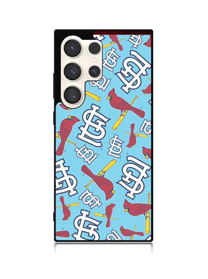Pattern ST Louis Cardinals Samsung Galaxy S25 Ultra 5G Case QC9214