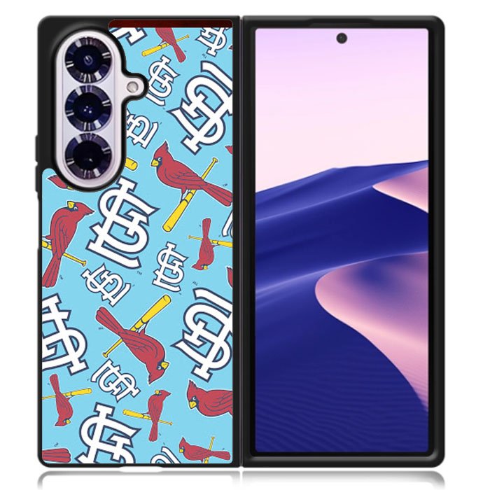 Pattern ST Louis Cardinals Samsung Galaxy Z Fold 7 Case OV9214