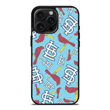 Pattern ST Louis Cardinals iPhone 16 Pro Case OV9214