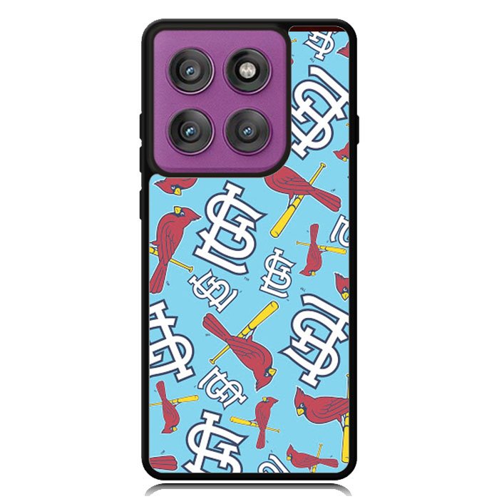 Pattern ST Louis Cardinals Motorola Moto Edge 2025 | Moto Edge 60 Fusion | Moto Edge 60 Pro Case OV9214