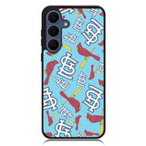 Pattern ST Louis Cardinals Samsung Galaxy S25 FE Case OV9214