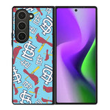 Pattern ST Louis Cardinals Samsung Galaxy Z Fold 6 5G 2024 Case OV9214