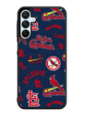 St Louis Cardinals Pattern Samsung Galaxy A25 5G Case