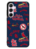 St Louis Cardinals Pattern Samsung Galaxy A55 5G Case
