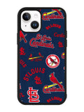 St Louis Cardinals Pattern iPhone 15 Plus Case OV9208