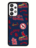 St Louis Cardinals Pattern Samsung Galaxy A53 5G Case