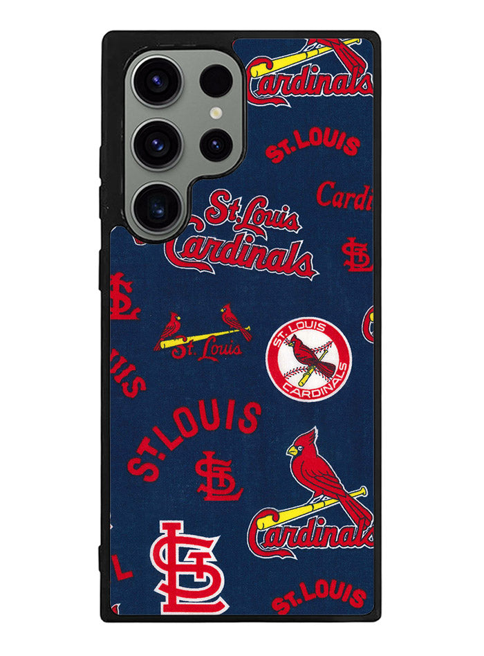 St Louis Cardinals Pattern Samsung Galaxy S23 Ultra 5G Case