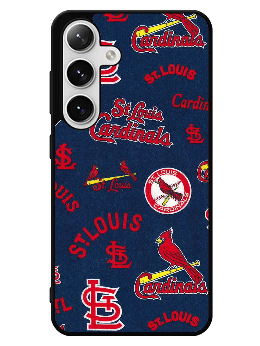 St Louis Cardinals Pattern Samsung Galaxy S24 5G Case
