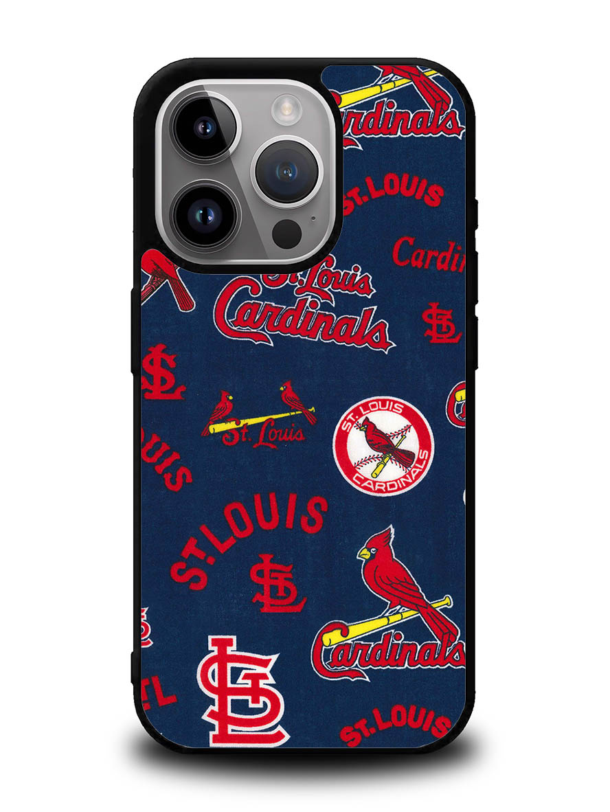 St Louis Cardinals Pattern iPhone 16 Pro Max Case