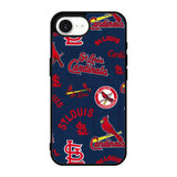 St Louis Cardinals Pattern iPhone 17e Case