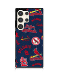 St Louis Cardinals Pattern Samsung Galaxy S24 Ultra 5G Case