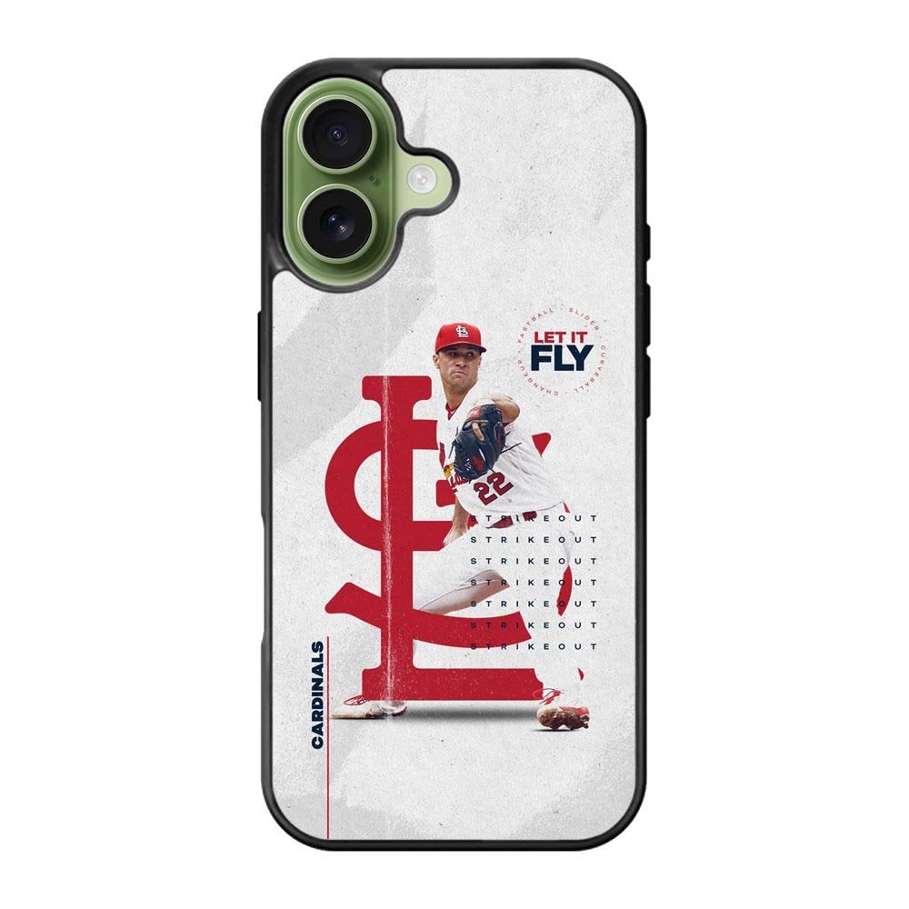 Strikeout St Louis Cardinals iPhone 17 Case OV9206
