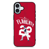 St Louis Cardinals Flaherty iPhone 16 Plus Case QC9210