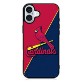 Cardinals Logo iPhone 16 Case QC9224