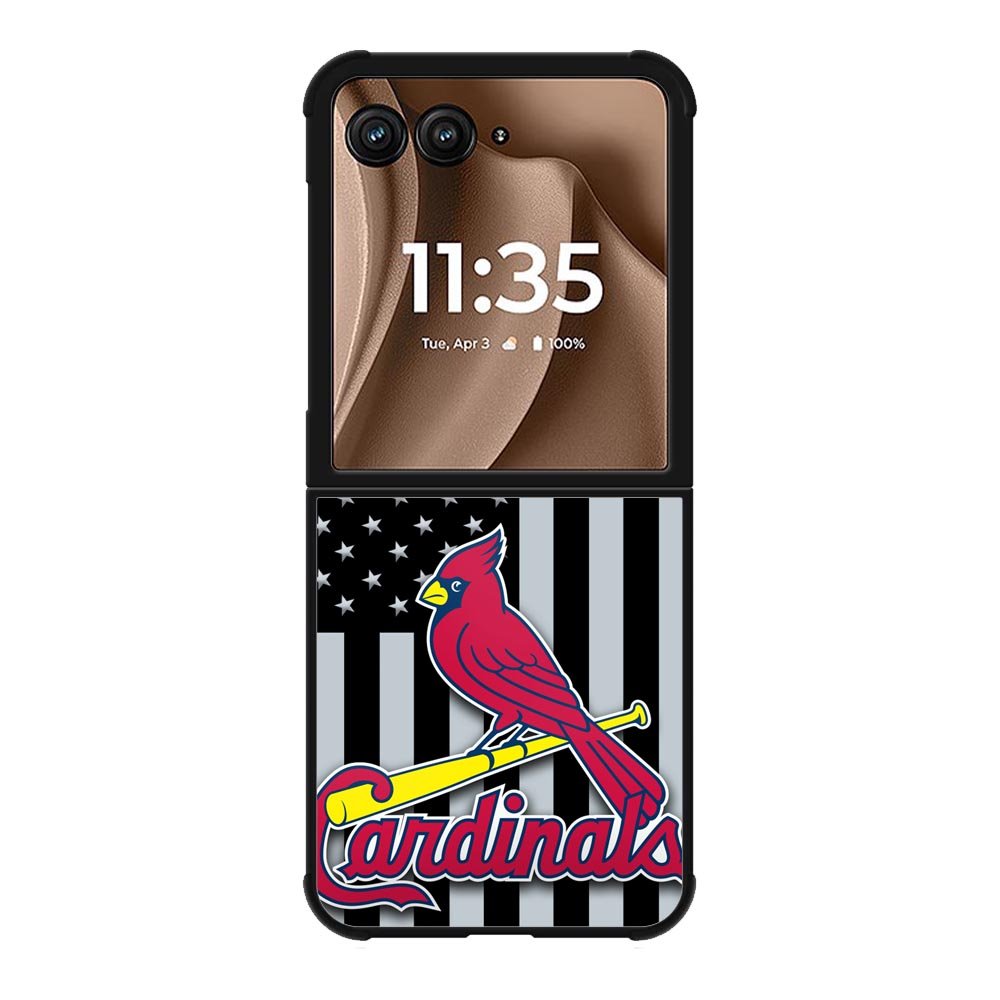 American Louis Cardinals Motorola Moto RAZR Plus 2025 Case OV9231
