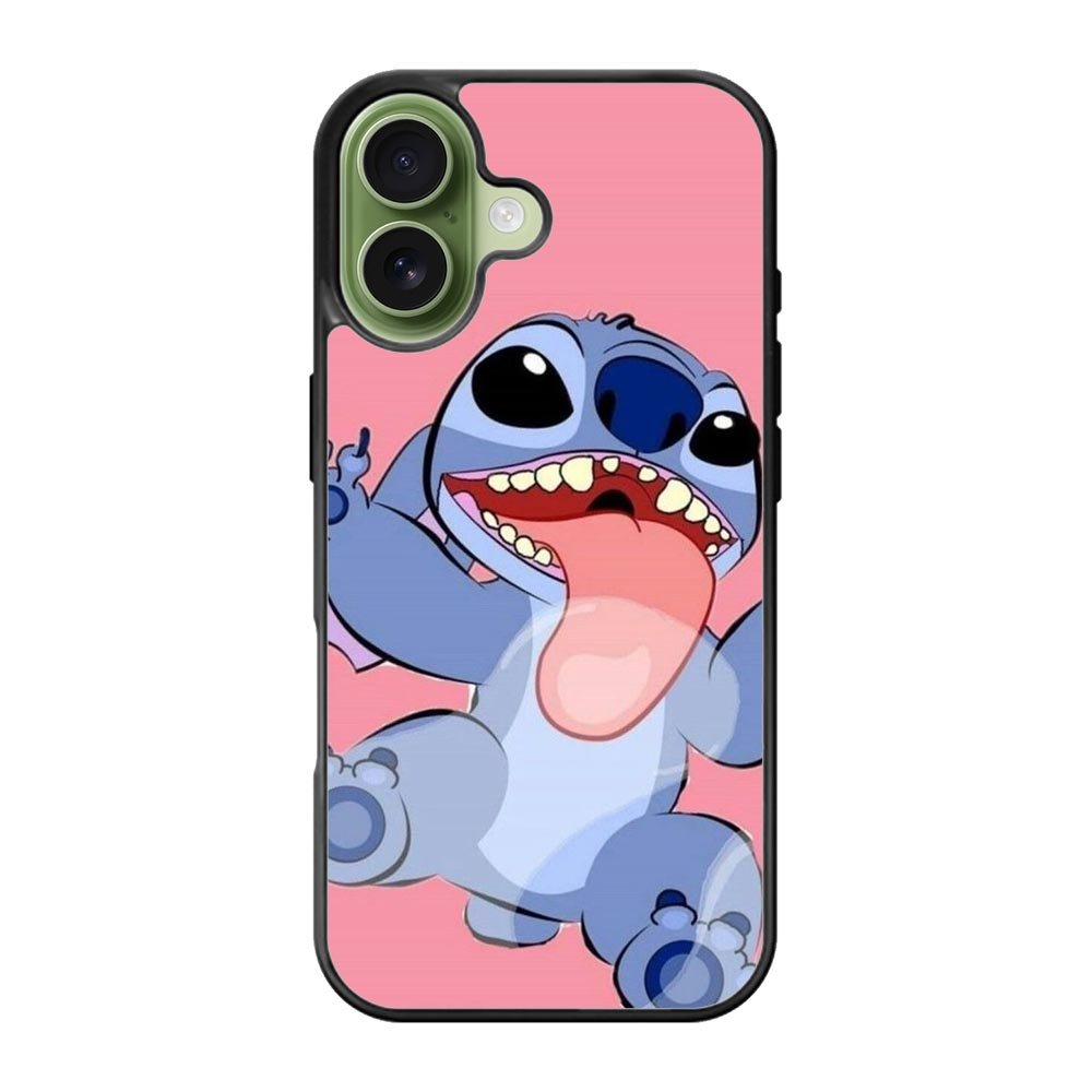 Stitch on the wall iPhone 17 Case