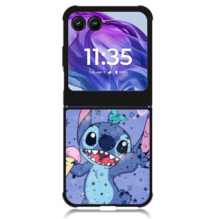 Stitch Butterfly Motorola Moto Razr Plus 2024 , Moto Razr+ 2024 Case OV9238